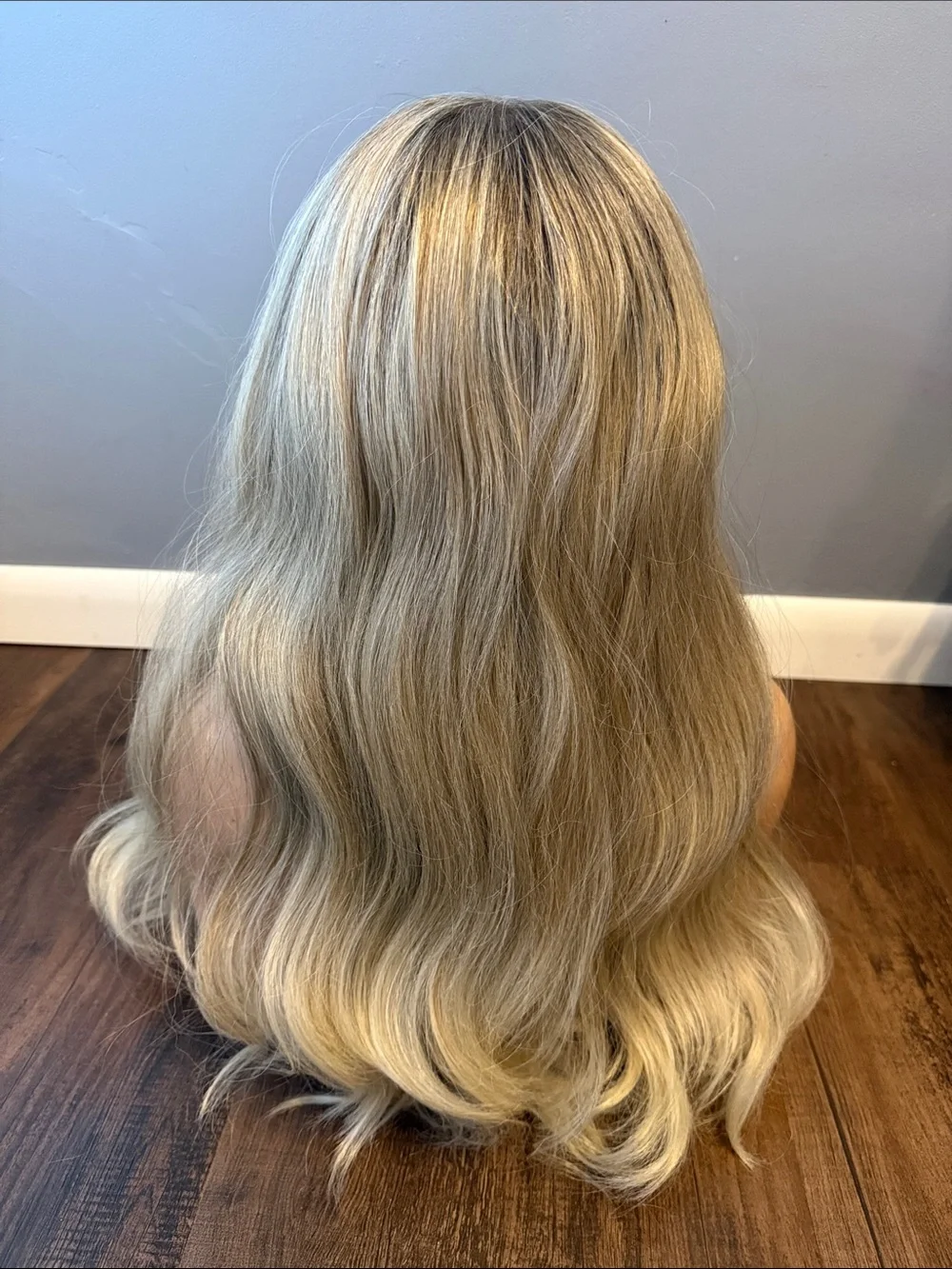 Blonde Lacefront Wig with Wig Cap